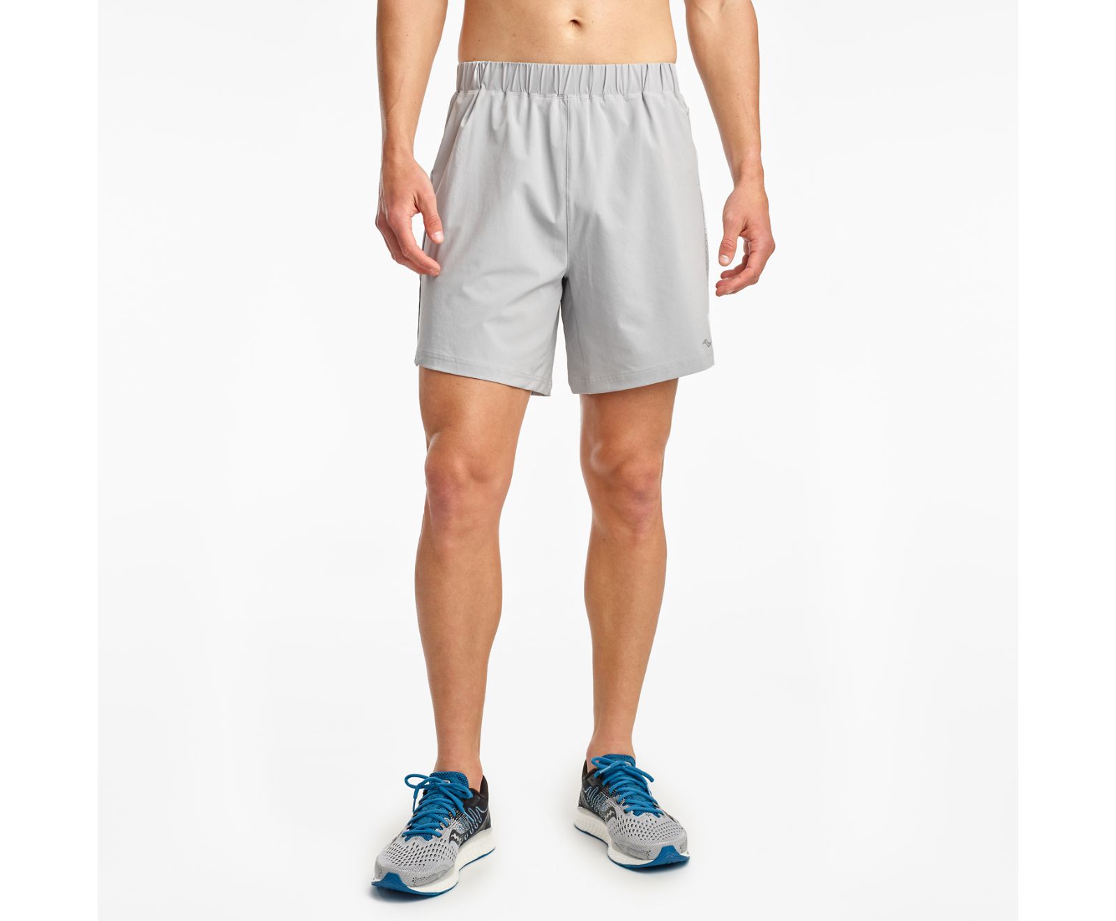 Bermudas Saucony Outpace 7" Hombre Grises | México 656YXFU